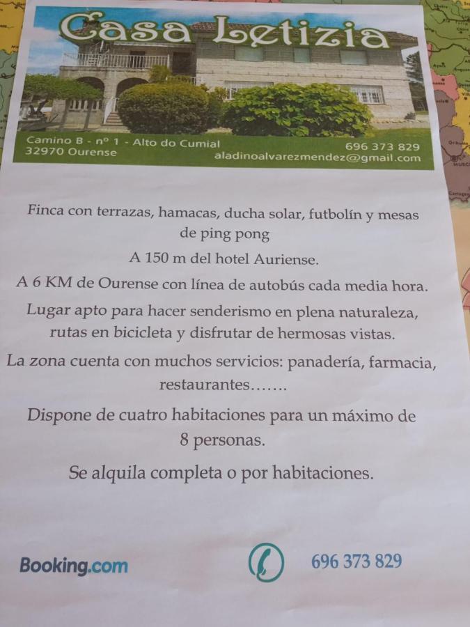 Casa Telizia Guest House Ourense Bagian luar foto
